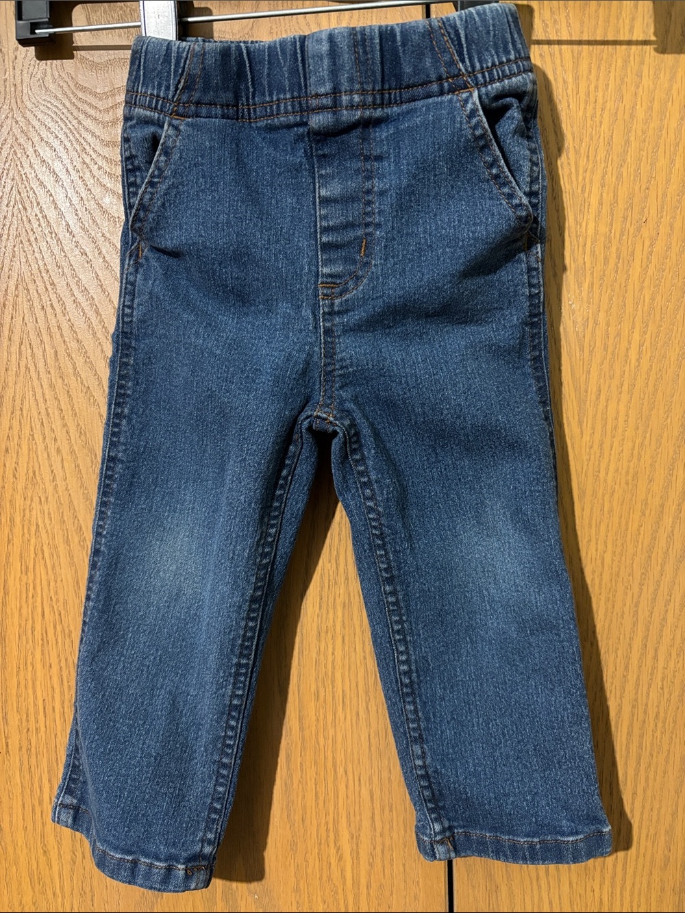 Carhartt Blue Denim Pull-On Jeans 18month pockets